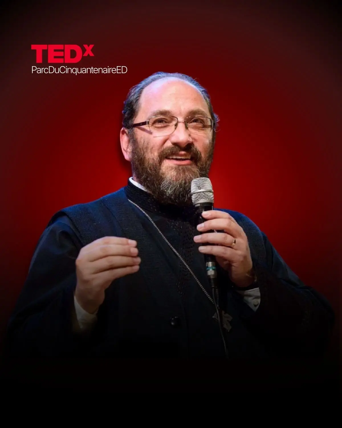 Părintele Constantin Necula, Preot ortodox, profesor universitar și vorbitor motivațional – speaker TEDx Bruxelles 2026